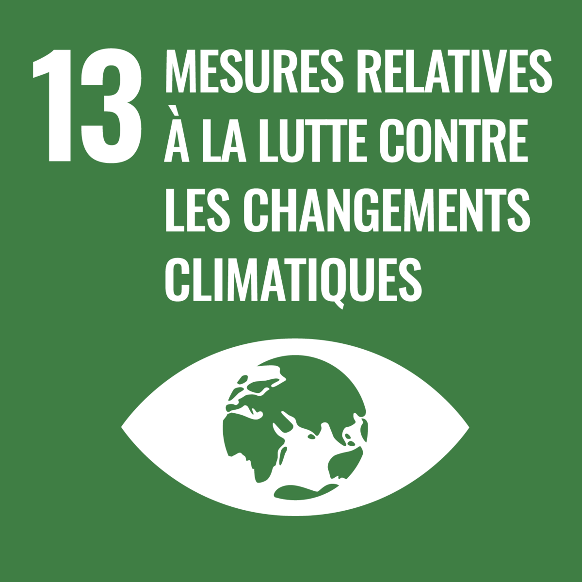 SDG13 Mesures relatives à la lutte contr les changements climatiques