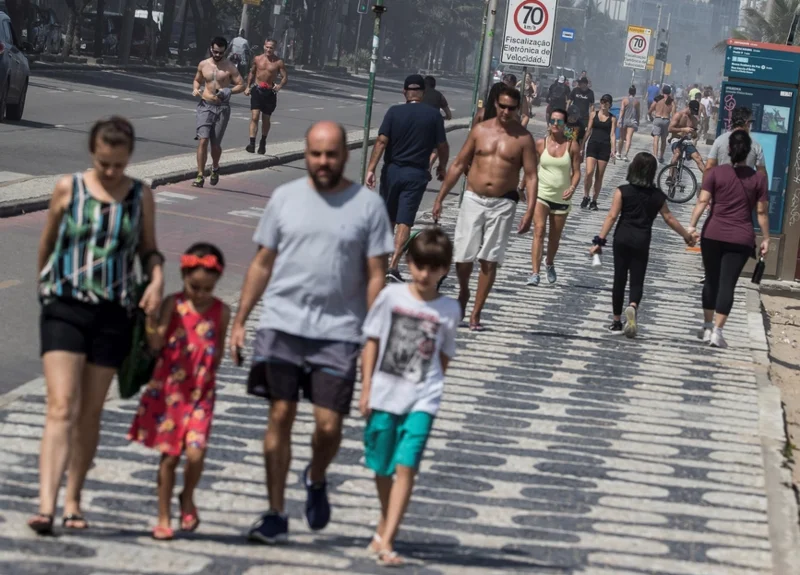 Fussgänger Copacabana