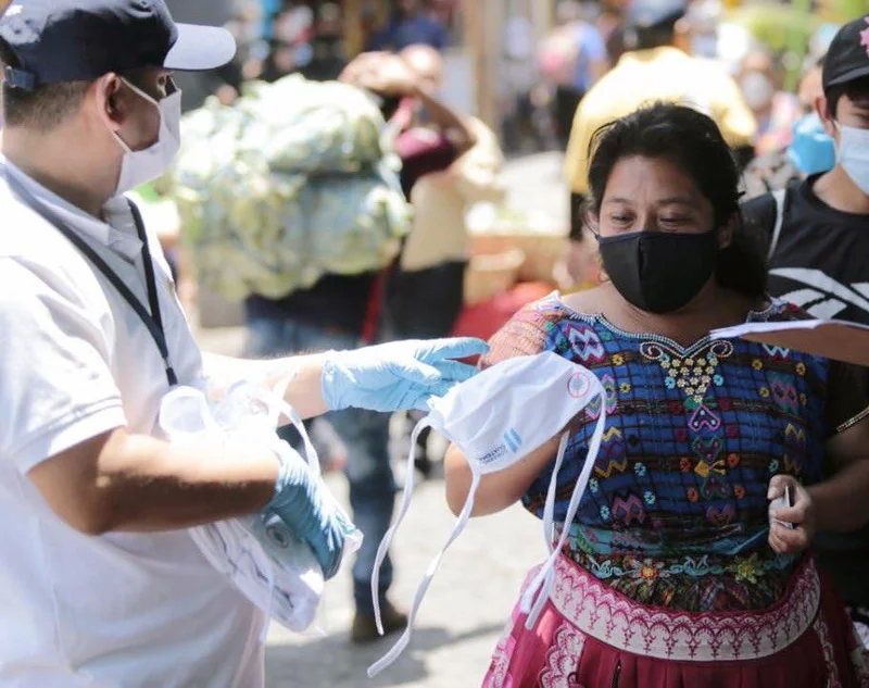 Schutzmasken Guatemala