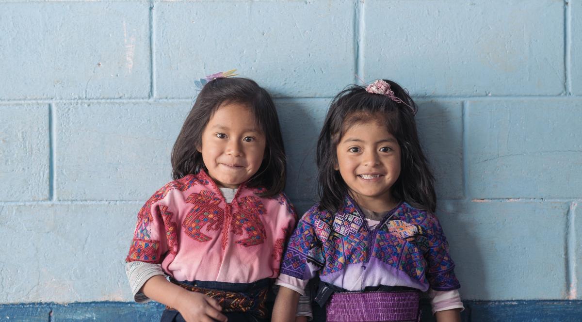 Maya Kinder in Guatemala