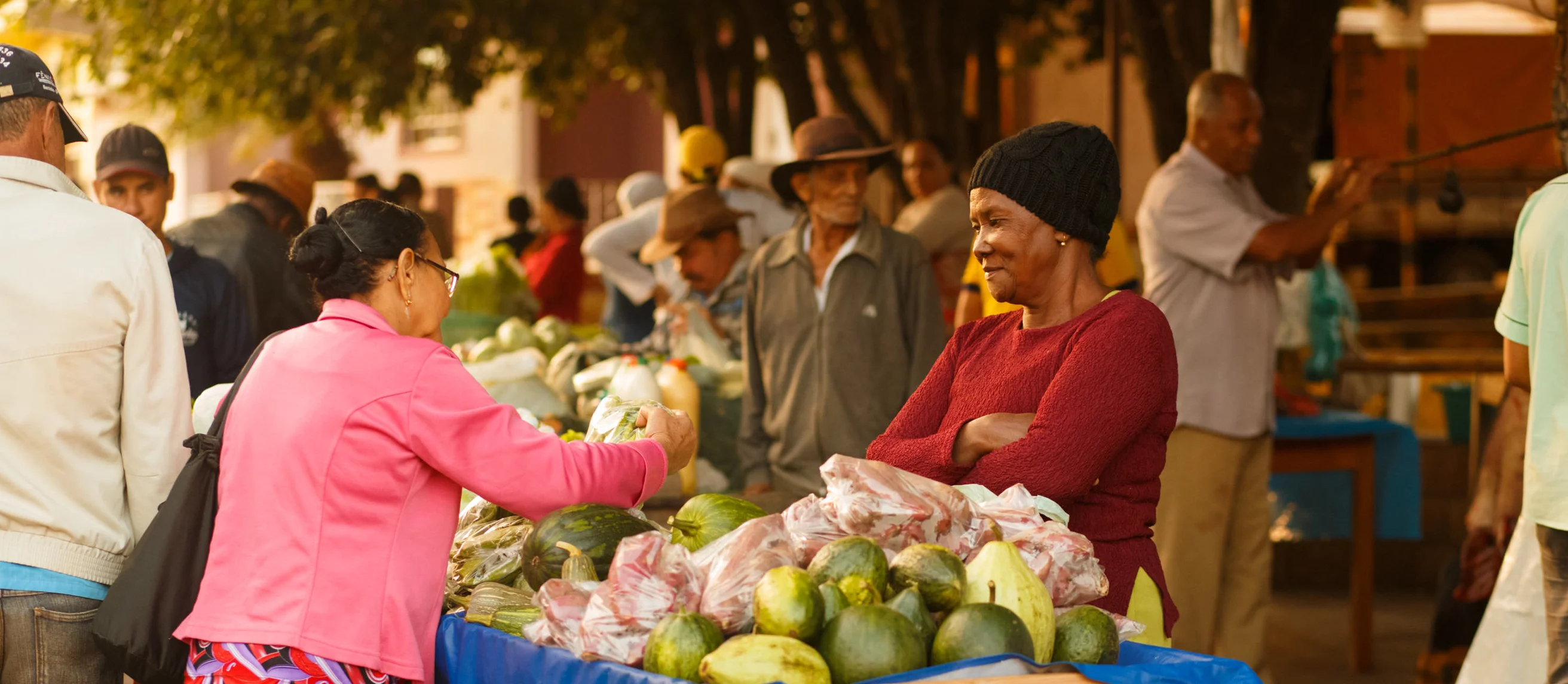 Frauen auf dem Markt