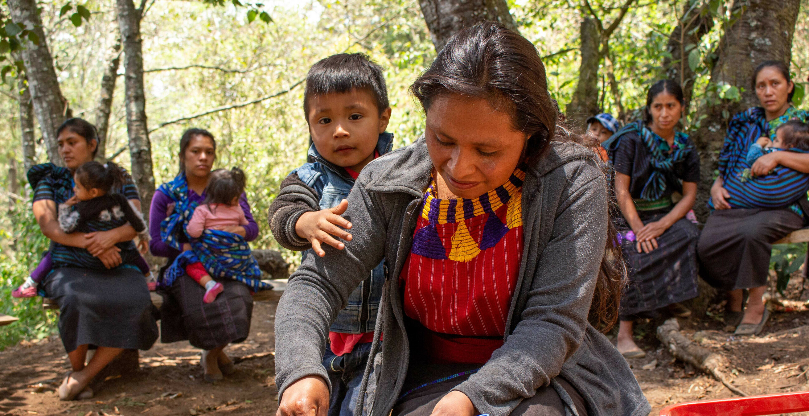 Ausgewogene Ernährung für Maya-Kinder in Guatemala