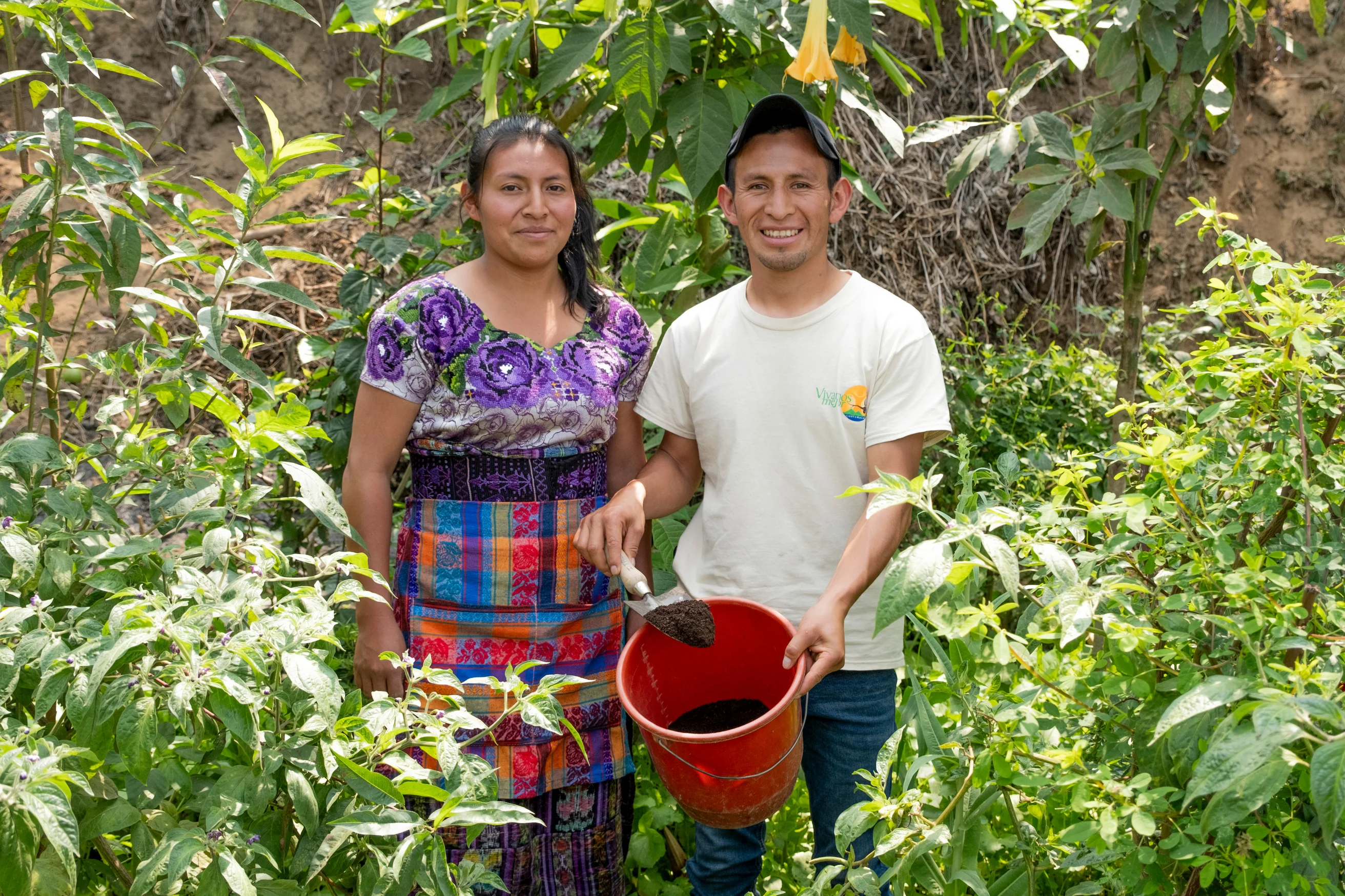 Im Garten in Guatemala