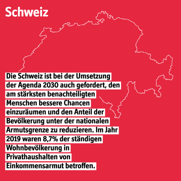 SDG1: Herausforderungen Schweiz