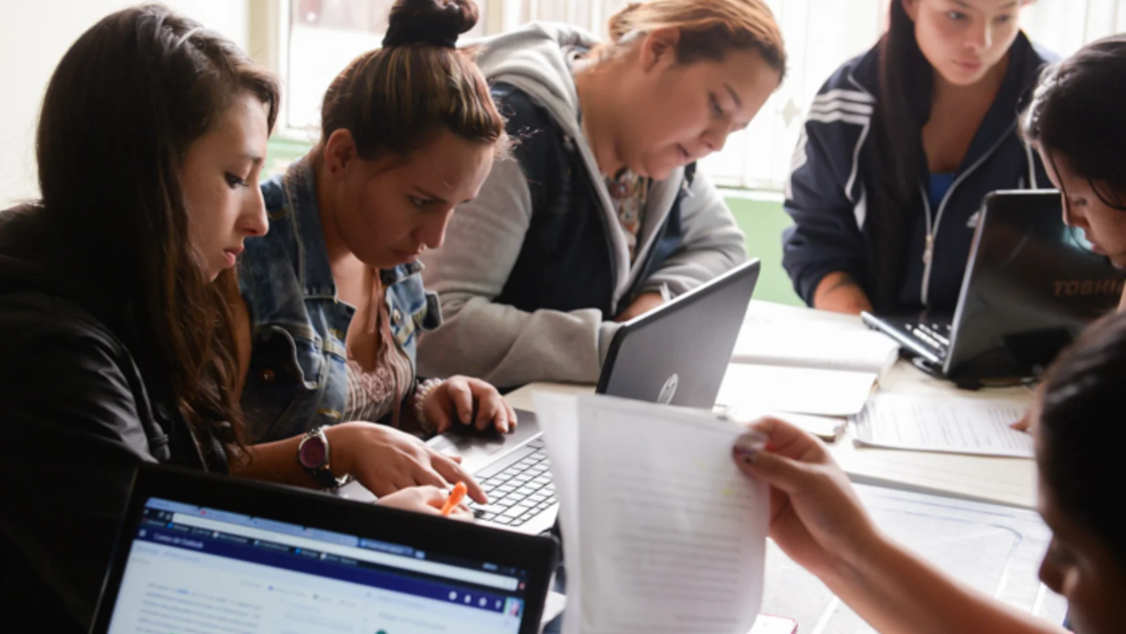 Jungendliche in Ausbildung