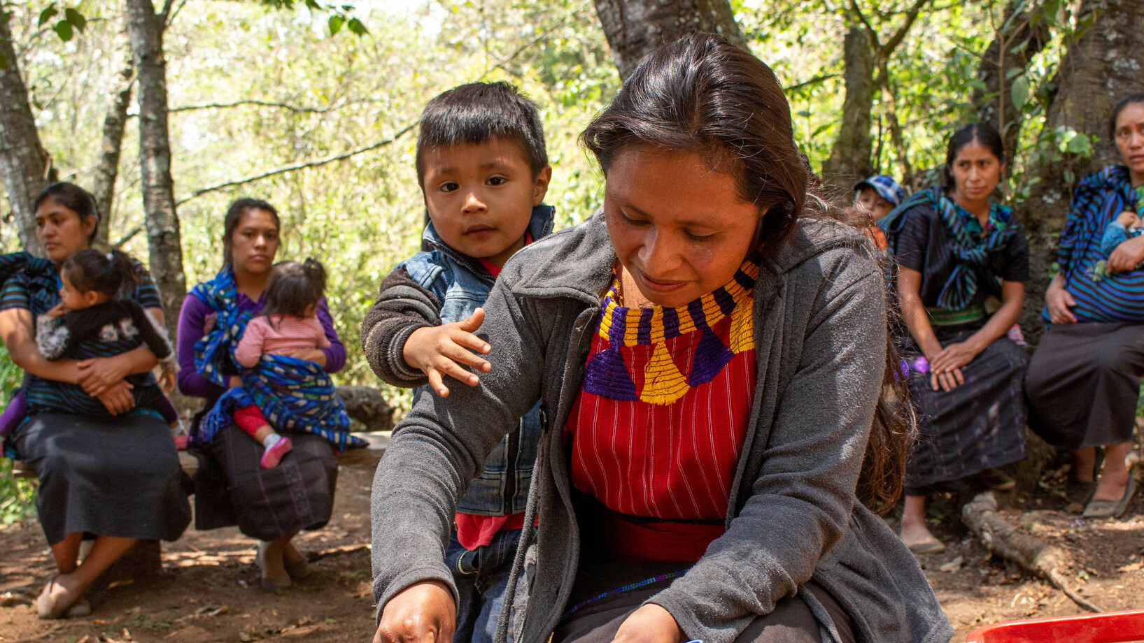 Ausgewogene Ernährung für Maya-Kinder in Guatemala
