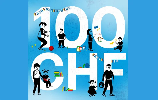 Spendebsp 100 blau